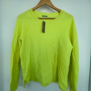 100% cashmere sweater NWT
